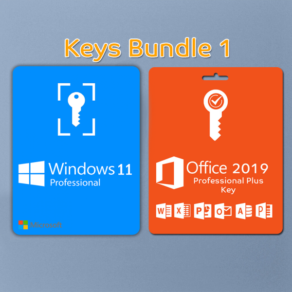 ‎Windows 11 Pro + Microsoft Office 2019 Pro Plus – Lifetime License Key – 1PC