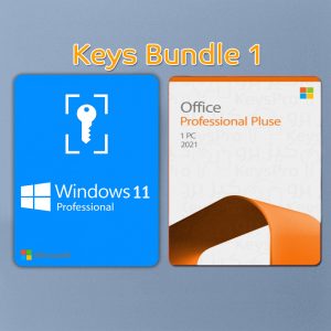 ‎Windows 11 Pro + Microsoft Office 2021 Pro Plus – Lifetime License Key – 1PC